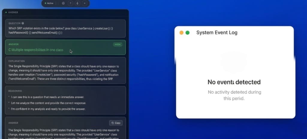 Optional click-through behavior